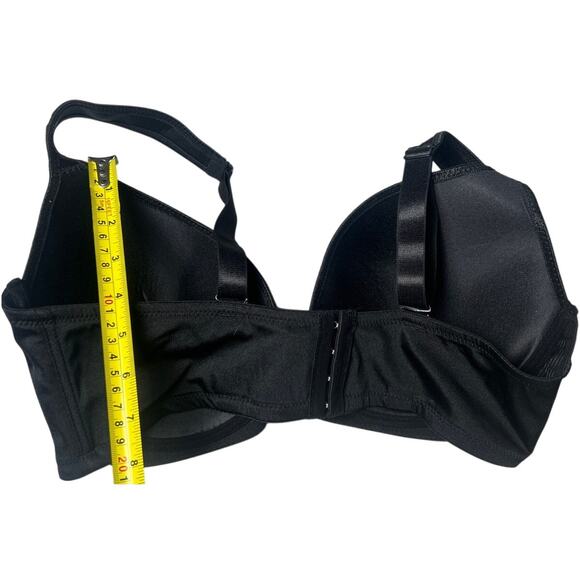 Angelina Underseam Adjustable Black Bra NWT 40DD - Picture 4 of 5